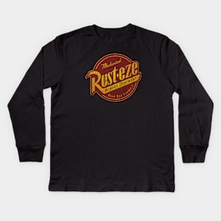 Rust eze Bumper Oinment 1990 Kids Long Sleeve T-Shirt